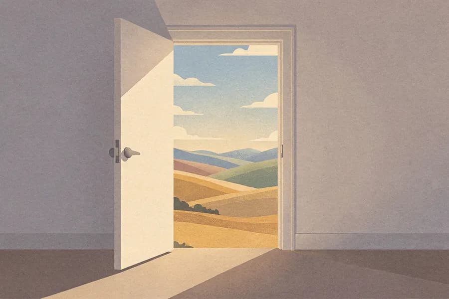 Doorway to a new life