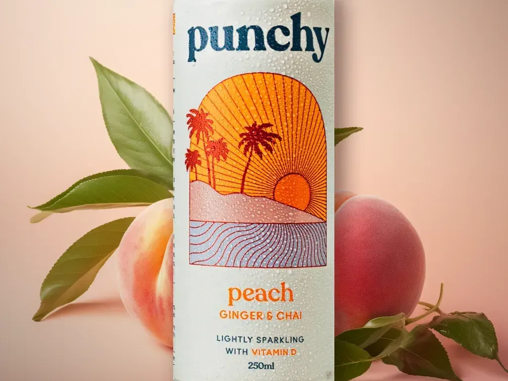 Punchy Peach, Ginger, Chai (0% ABV) | alcoholfree.com