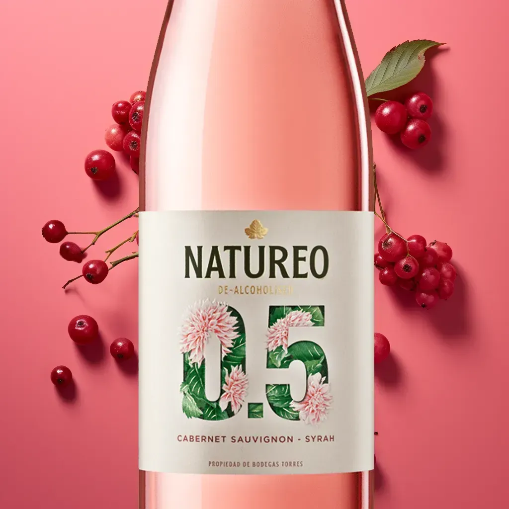 Torres Natureo Alcohol-Free Rosé (0% ABV)
