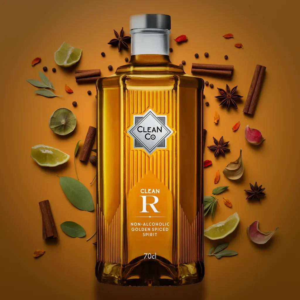 CleanCo Clean R Rum Alternative Alcohol-Free Spirit (0.5% ABV)