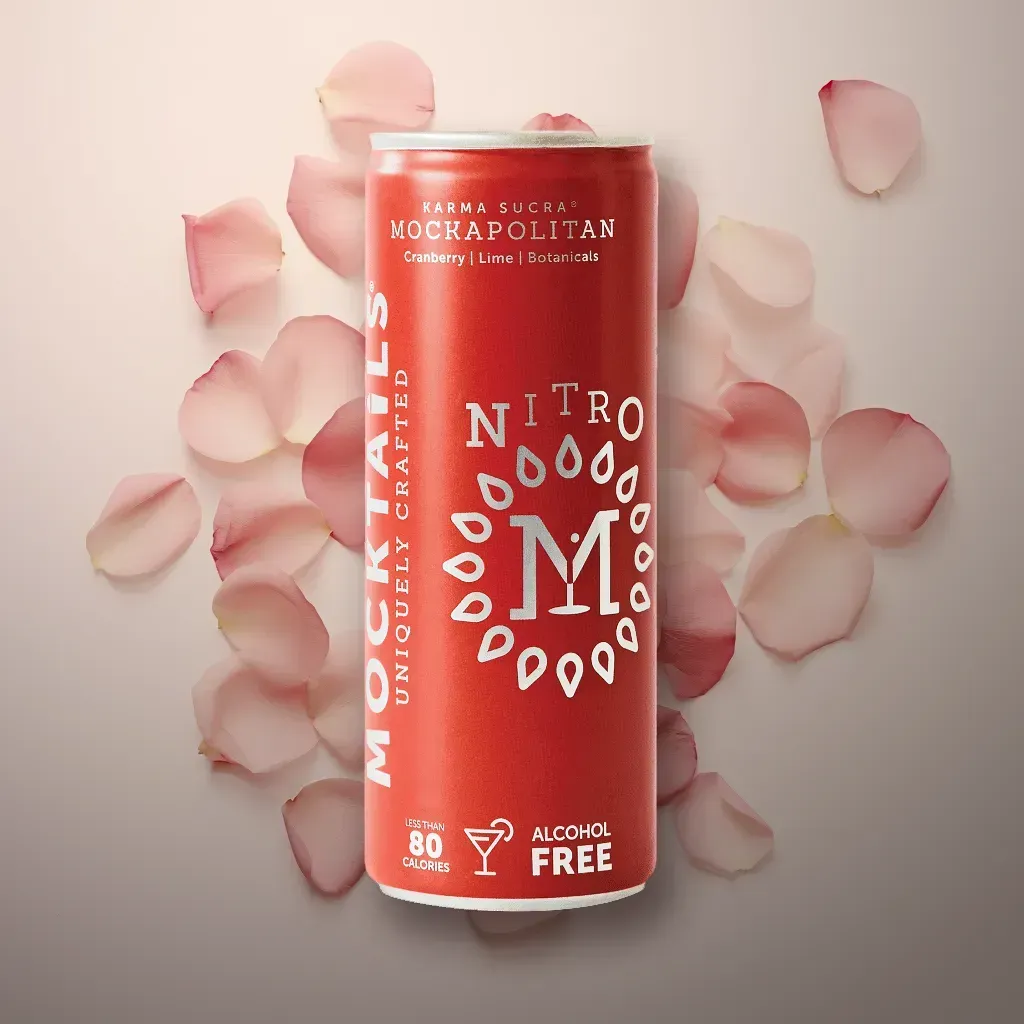 Mocktails Karma Sucra Mockapolitan Nitro Alcohol-Free Cocktail (0% ABV)