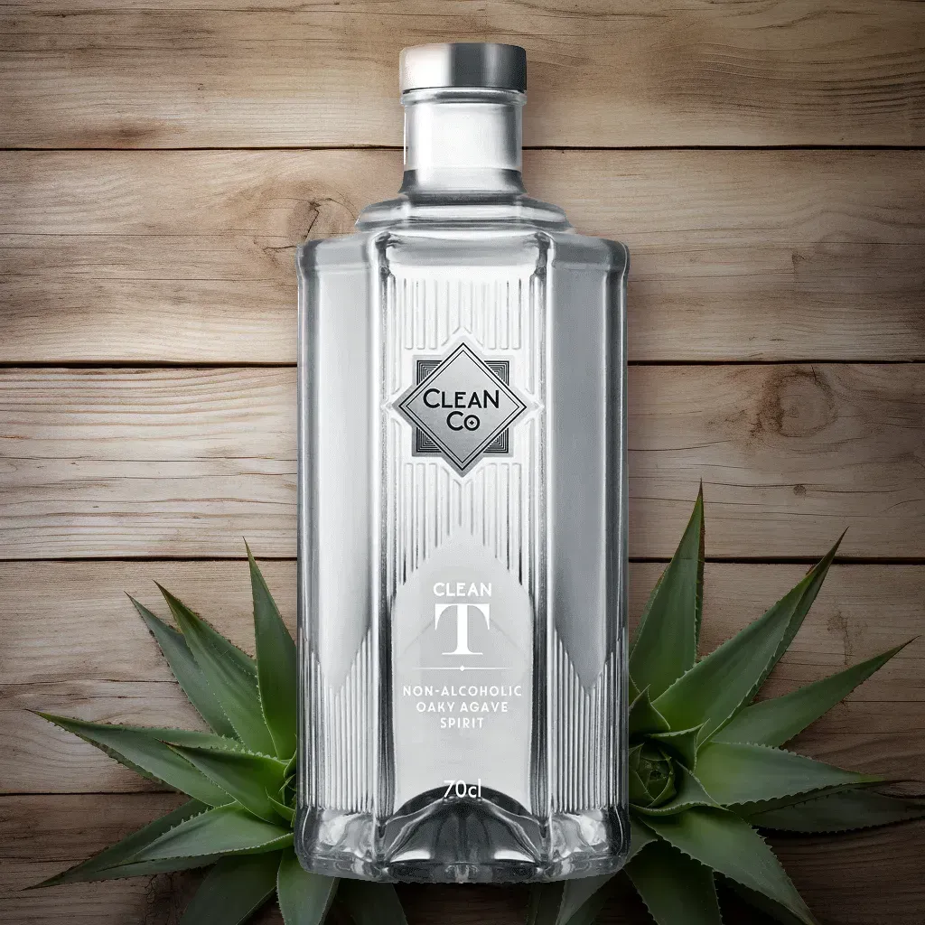 CleanCo Clean T Tequila Alternative Alcohol-Free Spirit (0.5% ABV)