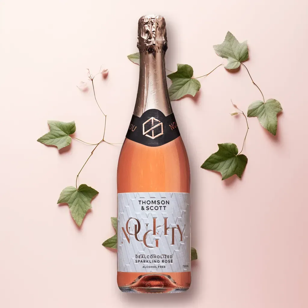 Thomson & Scott Noughty Alcohol-free Sparkling Rosé Wine (0% ABV)