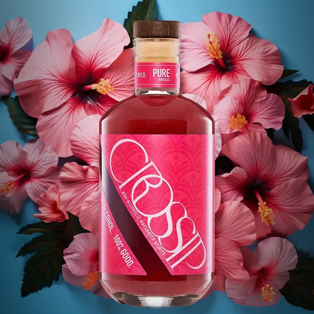 Crossip Pure Hibiscus Alcohol-Free Spirit (0.0% ABV)