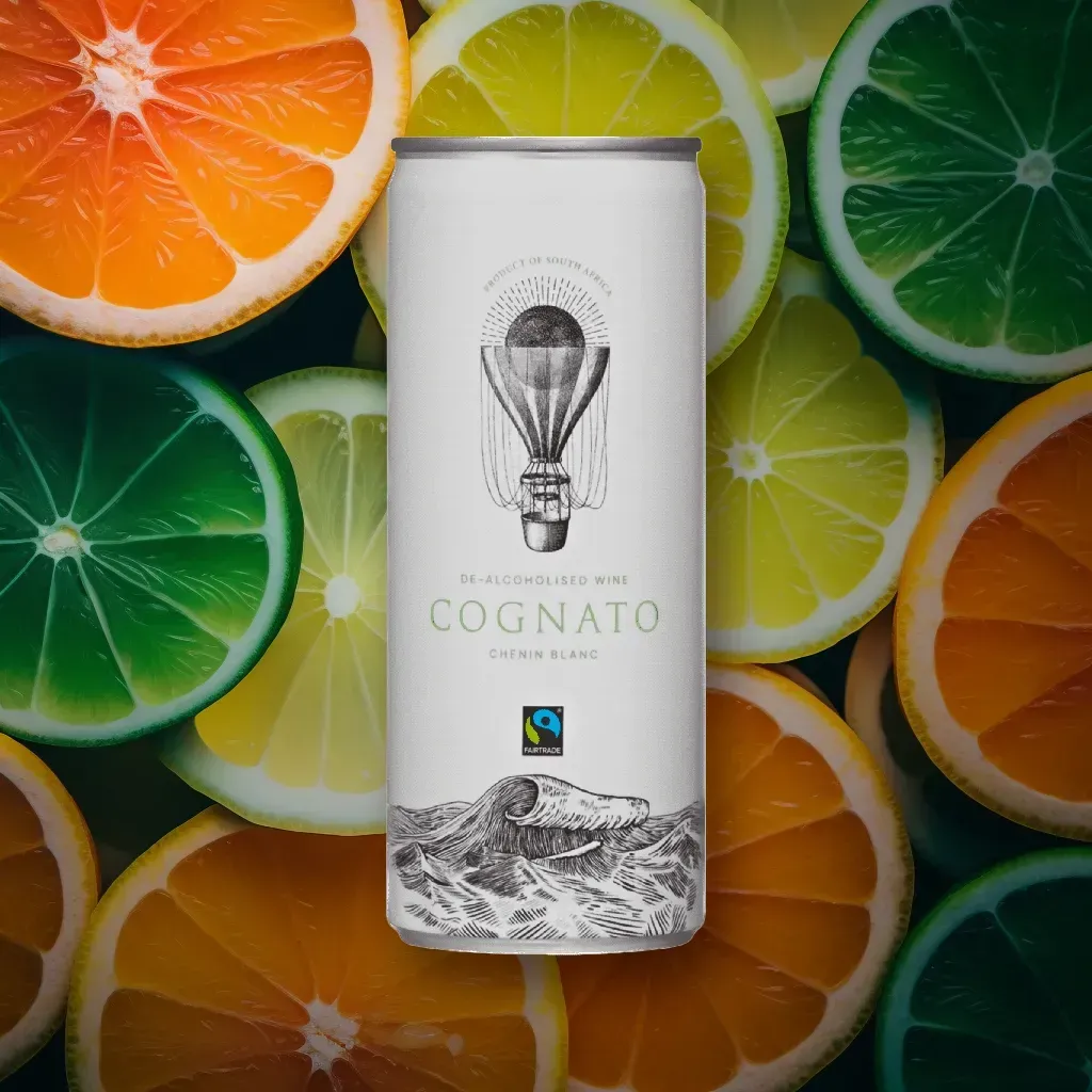 Cognato Alcohol-Free White Wine Single Serve (0.5% ABV)