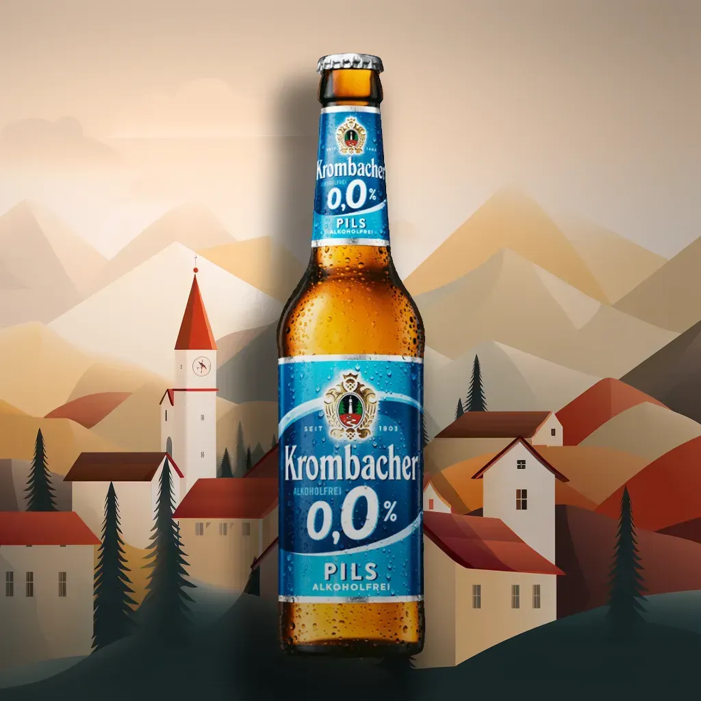 Krombacher Non-Alcoholic Pilsner (0.0% ABV)