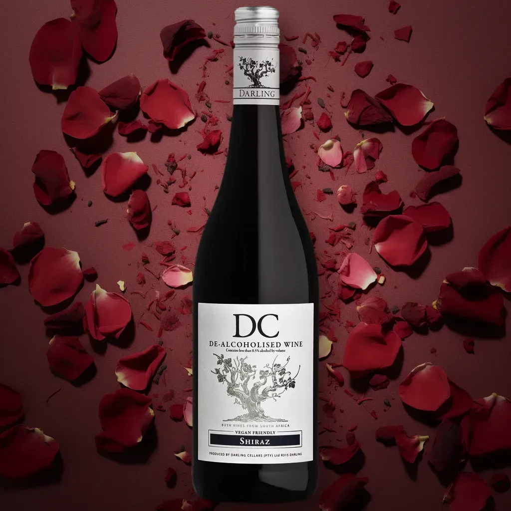 Darling Cellars Alcohol-Free Shiraz Red Wine (0.5% ABV)