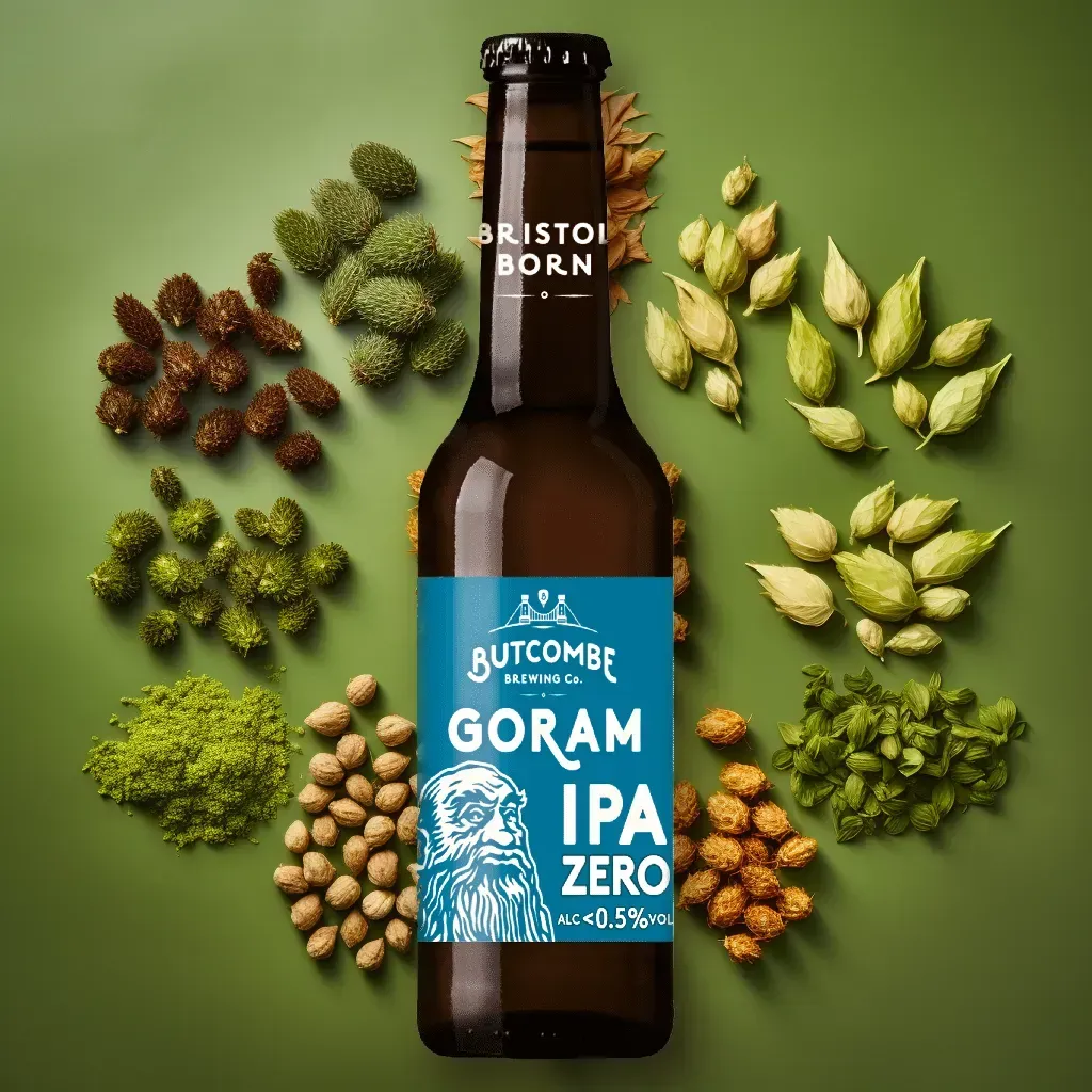 Butcombe Goram Zero Alcohol-Free IPA (0.5% ABV)
