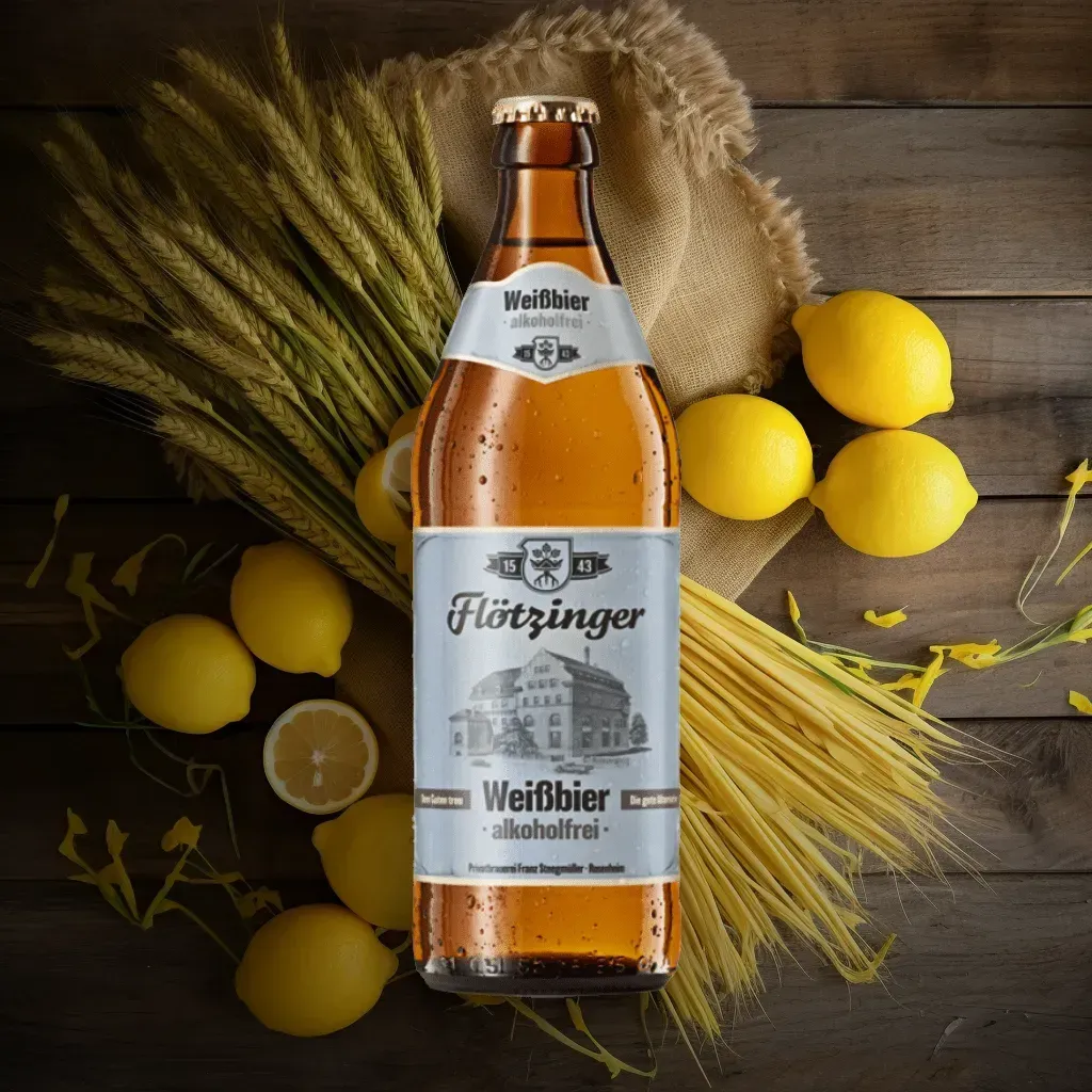 Flotzinger Weizen Alcohol-Free Wheat Beer (0.5% ABV)