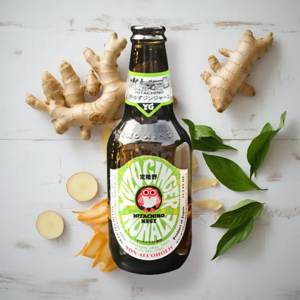 Hitachino Nest Yuzu Ginger Ale Low Alcohol Beer (0.3% ABV)