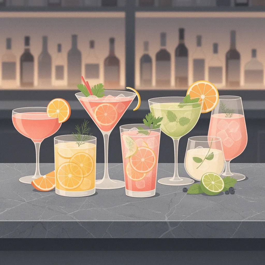 Alcohol-Free & Non-Alcoholic Cocktails