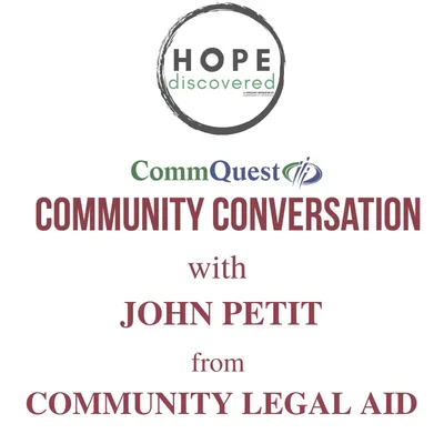 John Petit from Community Legal Aid on the Community Conversation Series