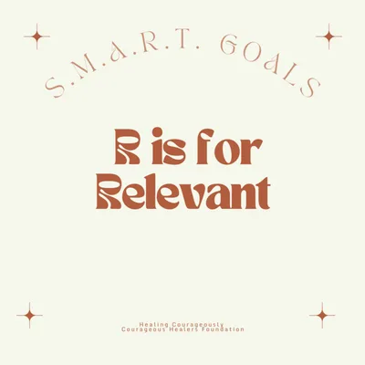 S.M.A.R.T. Goals - R is for Relevant