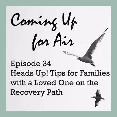PODCAST #34 Heads Up: Tips for Families with a Loved One on the Recovery Path