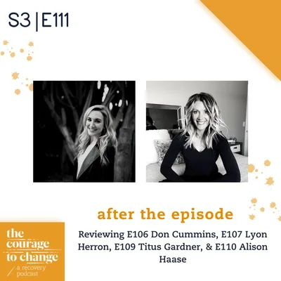 ATE: Reviewing E106 Don Cummins, E107 Lyon Herron, E109 Titus Gardner, & E110 Alison Haase