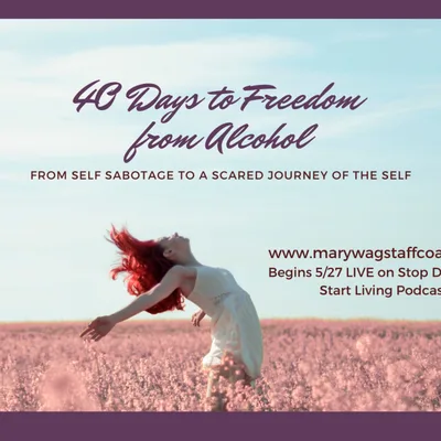 YOU ARE INVITED! 40 DAYS TO FREEDOM FROM ALCOHOL STARTS 5/27!