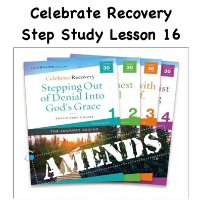 Lesson 16 Amends