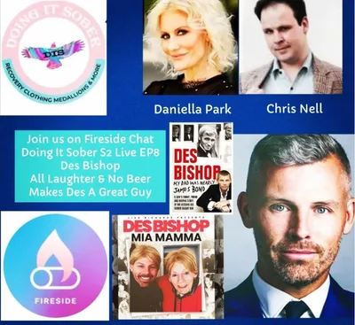 Comedian Des Bishop: Mia Mamma, Ireland & Long Term Recovery