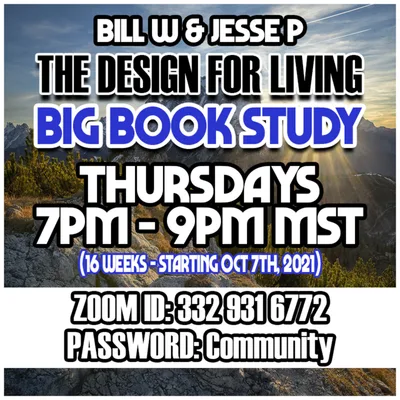 2021 - THE DESIGN FOR LIVING BIG BOOK STUDY - Episode One: Doctors Opinion