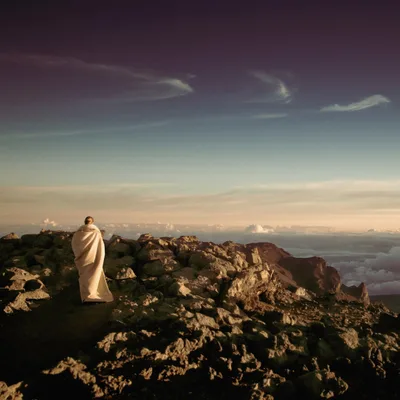 Establishing a spiritual connection.