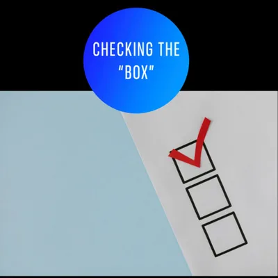 Checking The “Box”