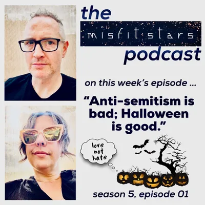 “Anti-semitism is bad; Halloween is good.” 🎃