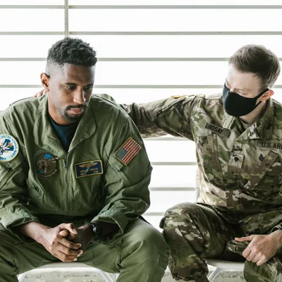 Active Duty & Veterans: Suffering in Silence