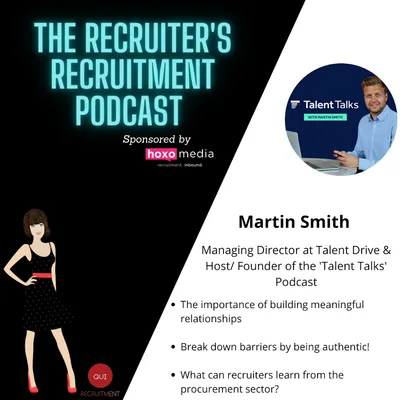 Martin Smith, Managing Director of Talent Drive -  Building Meaning Relationships