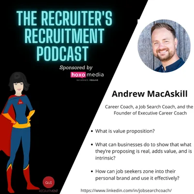 Andrew MacAskill, Career Coach of Executive Career - VALUE PROPOSITION