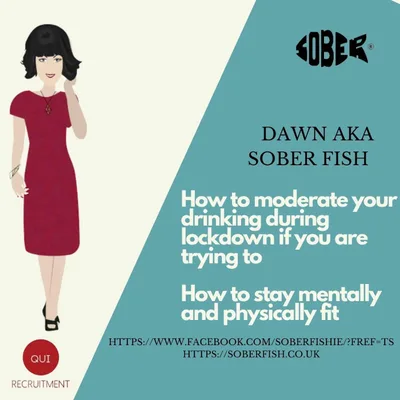 Dawn Comolly AKA Sober Fish - How to moderate your drinking