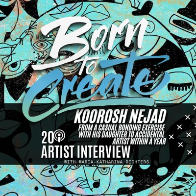 21 -Artists Interviews -Koorosh Nejad - 'Accedentally' art changed his life and he became the Artist of his Art of Symbols