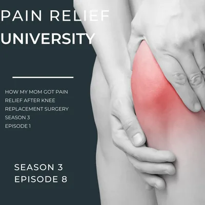 What my mom did after having both knees replaced to get relief