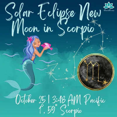 #045 Solar Eclipse New Moon in Scorpio Oct. 2022
