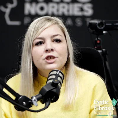 #98 Rebecca Murphy talks about her life, loss and growing up with Cystic Fibrosis