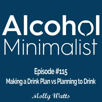 Making a Drink Plan vs Planning To Drink