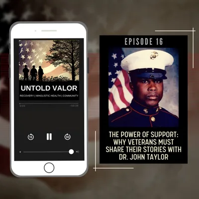 Ep 16: The Power of Support – Why Veterans Must Share Their Stories with Dr. John Taylor