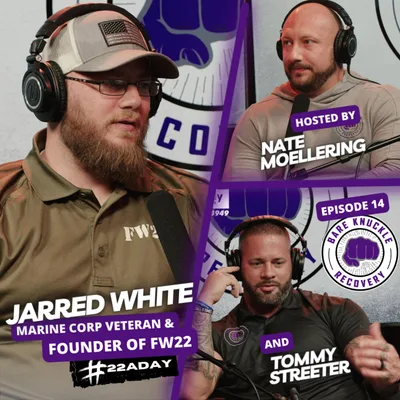 Marine Combat Vet & Founder of FW22, Jarred White, Talks About Suicide Awareness and Mental Health