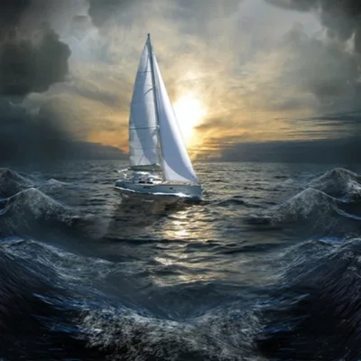 "Sometimes He Calms the Storm..."