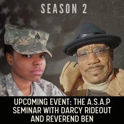 Upcoming Event: The A.S.A.P Seminar featuring Darcy Rideout and Reverend Ben