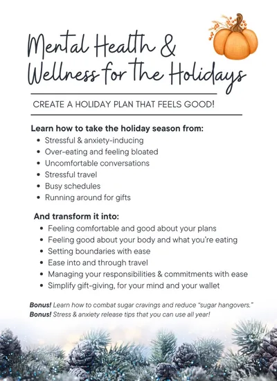 Mental Health & the Holiday Season