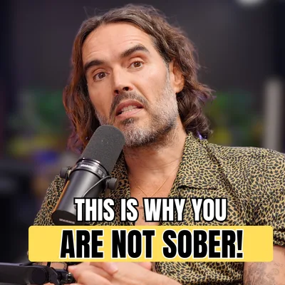 Russell Brand Discusses the First Three Steps to get SOBER!