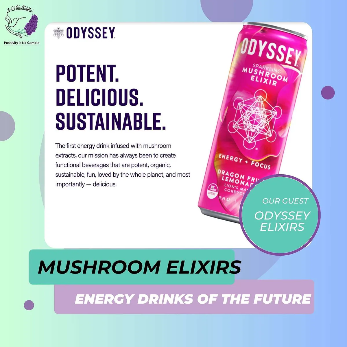 Mushroom Elixirs with Founder, Max Suprenant,  of Odyssey Elixirs