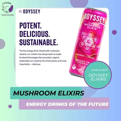 Mushroom Elixirs with Founder, Max Suprenant,  of Odyssey Elixirs