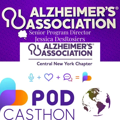 PODCASTHON + ALZHEIMER'S ASSOCIATION = WORLDWIDE AWARENESS 💜