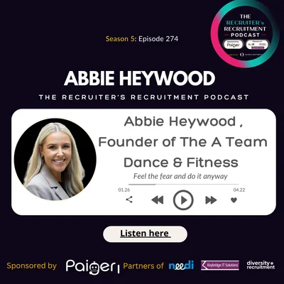 EP274: Abbie Heywood, Founder of The ATeam Dance - Feel the fear and do it anyway