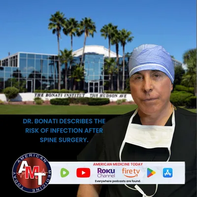 4/5/25 S11 E2150: DR. BONATI DISCUSSES THE RISKS ASSOCIATED W/ INFECTION AFTER SPINE SURGERY