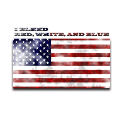 Bleeding Red, White & Blue