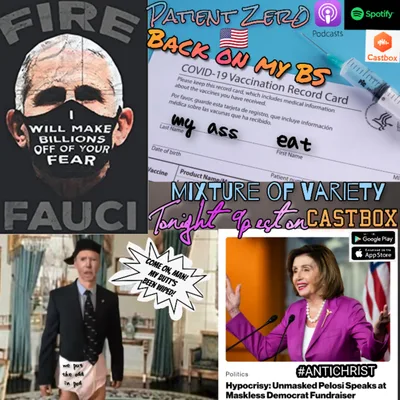 Manic Monday - Taliban takeover, Al Qaeda, Shadow puppet geriatric Biden, Shot Passports & Mandates