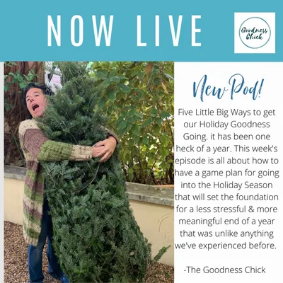 Five Little Big Ways to Get Our Holiday Goodness Going