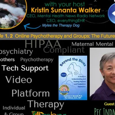 Online Psychotherapy and Groups: Telemental Health with Dr. Pec Indman 1.2